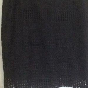 EUC ❤️ Black lace skirt by Premise, size 14